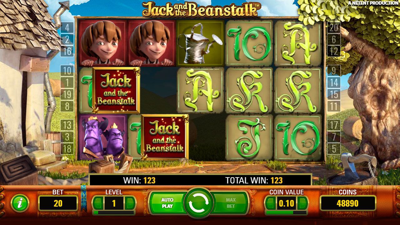 Jack and the Beanstalk interface